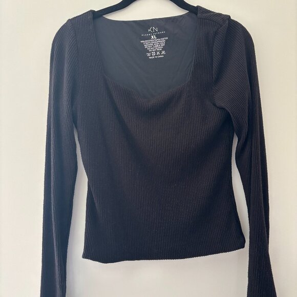 Klassy Network Ribbed Long Sleeve Shirt - Picture 1 of 4